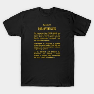 Duel Of The Fates Crawl! T-Shirt